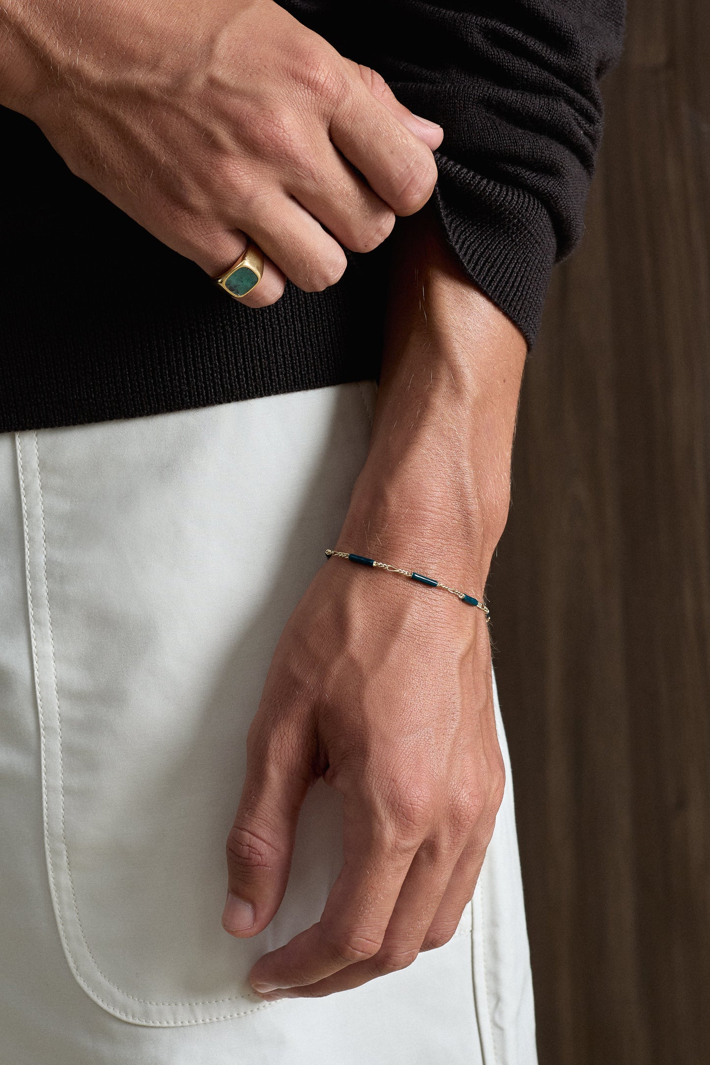 ENAMEL LINK BRACELET