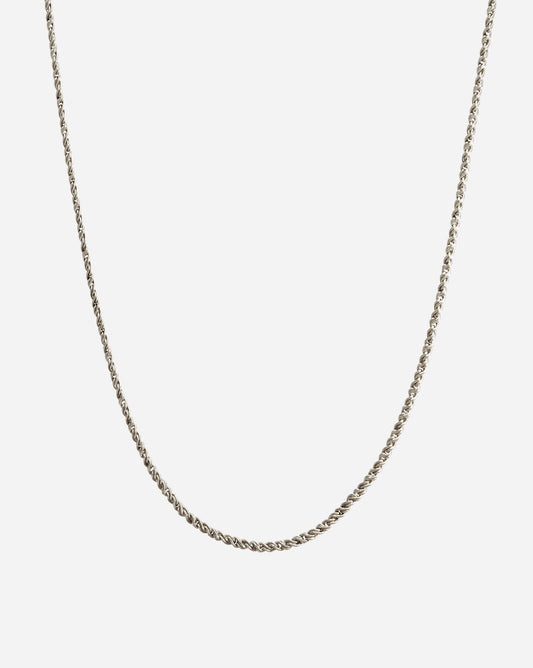 THIN ROPE CHAIN NECKLACE