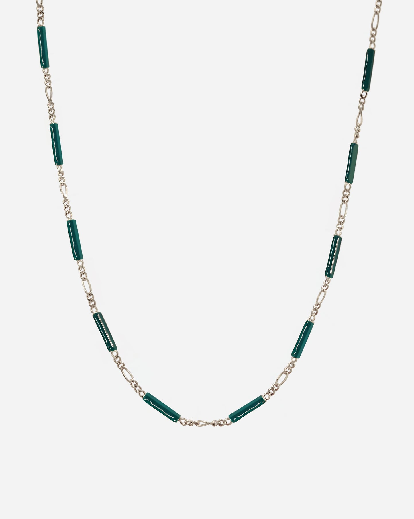 ENAMEL LINK NECKLACE