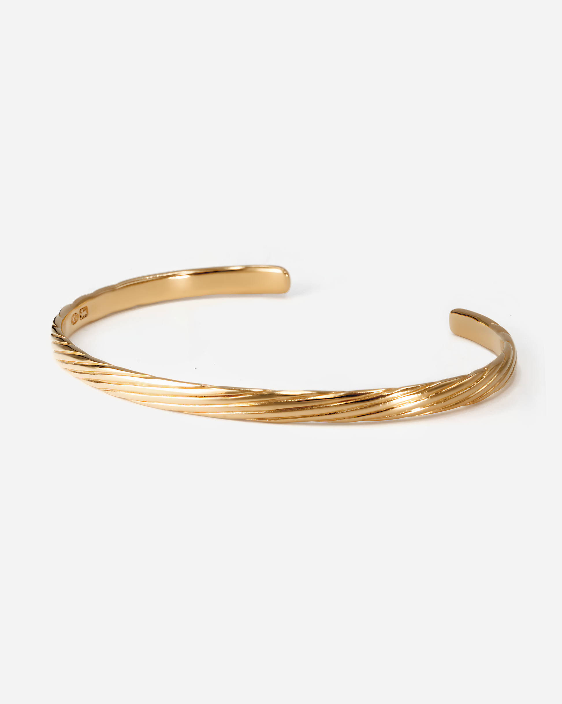 Gold Amnis Cuff by BØME, featuring a heritage and old money aesthetic