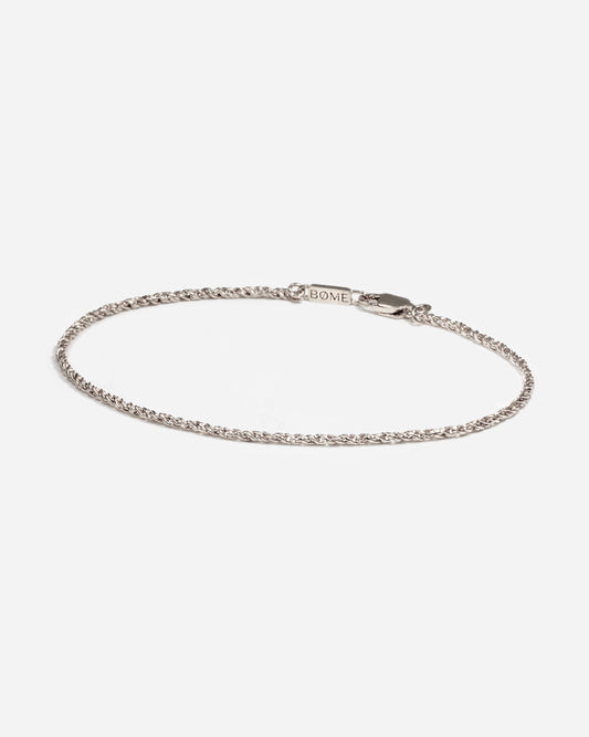 THIN ROPE CHAIN BRACELET