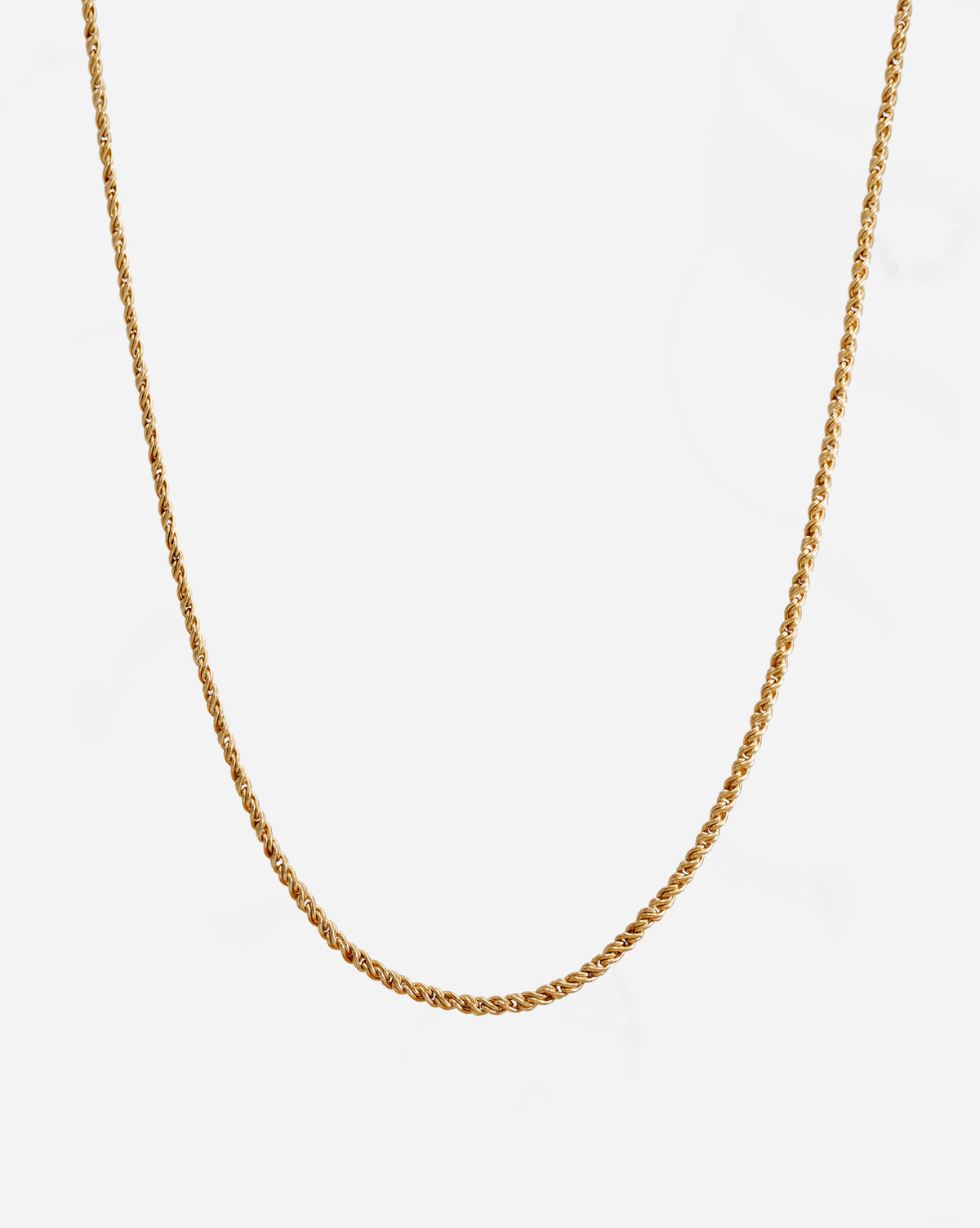 Rhin Rope Chain THIN ROPE CHAIN NECKLACE – BØME