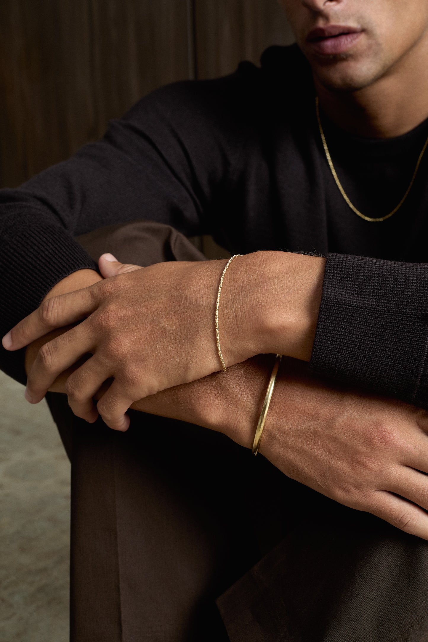 THIN ROPE CHAIN BRACELET