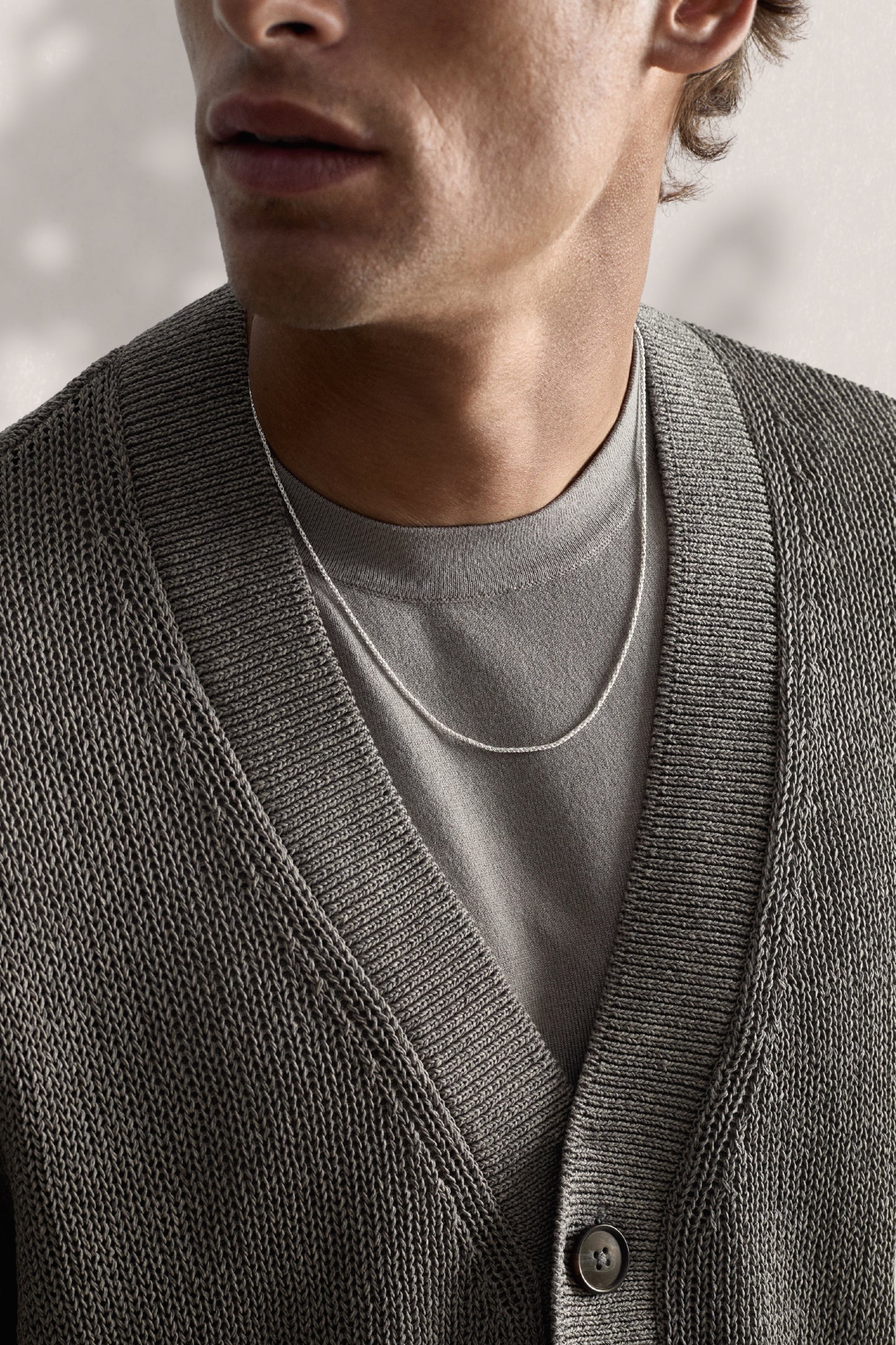 THIN ROPE CHAIN NECKLACE